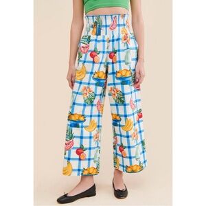 COREY LYNN CALTER Fruit Print Pants